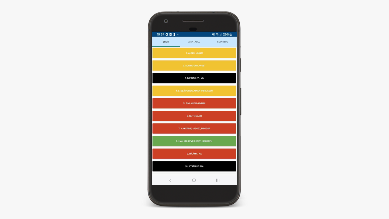 Progress tracker