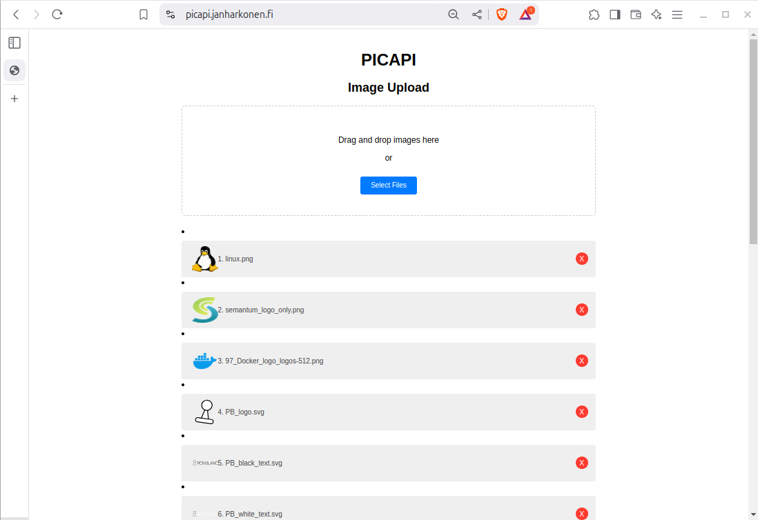 PICAPI preview